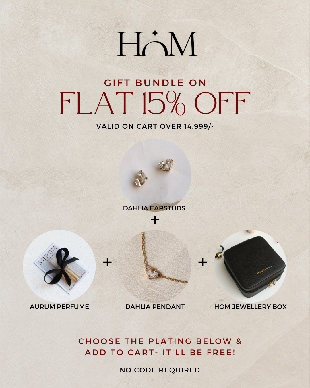 GIFT BUNDLE FOR CART OVER 14,999/-