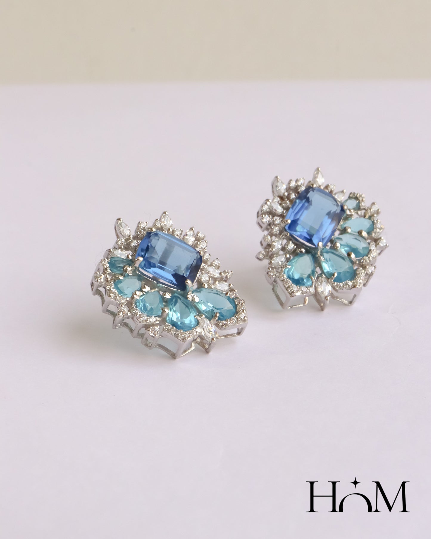 COBALT EARRINGS