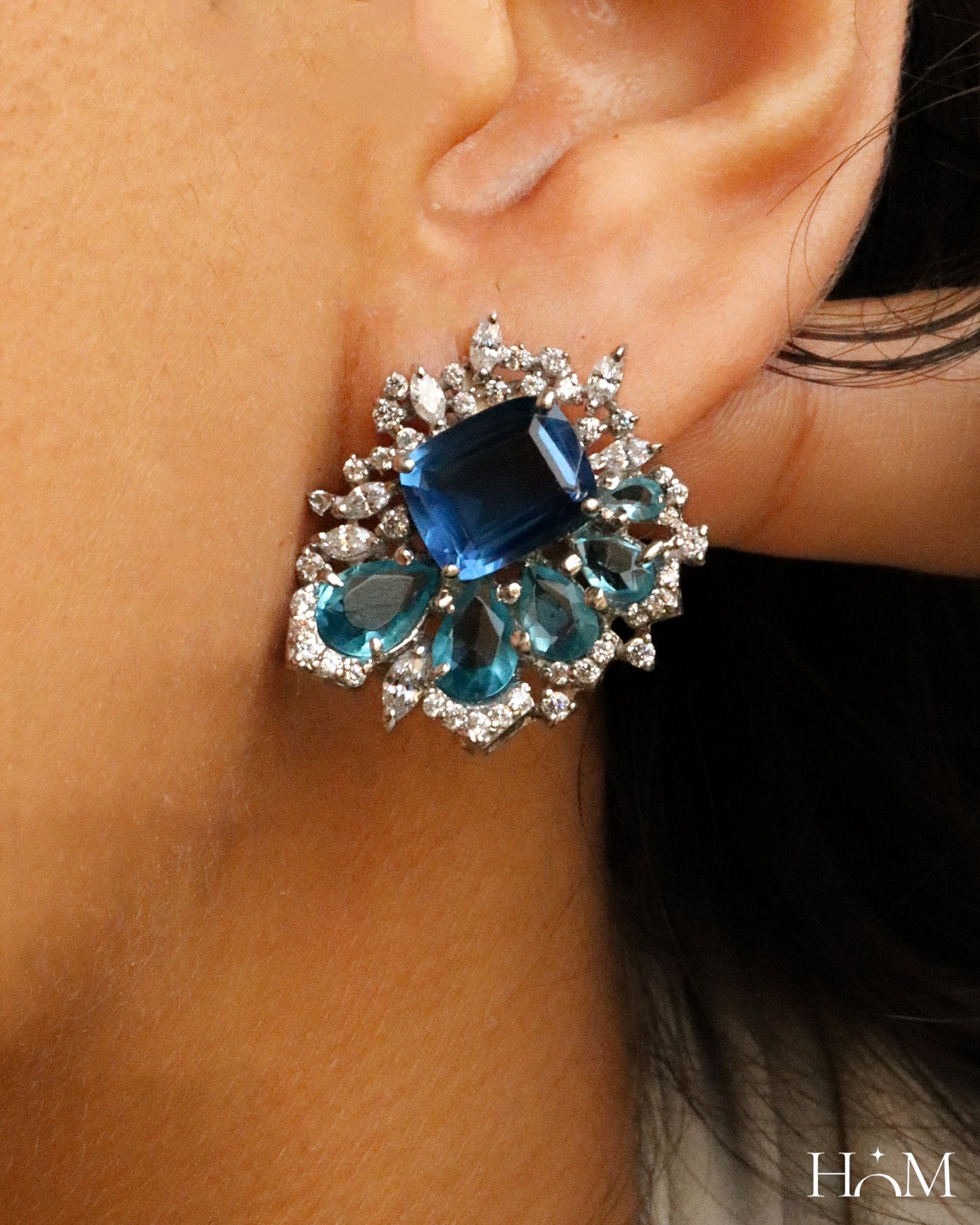COBALT EARRINGS