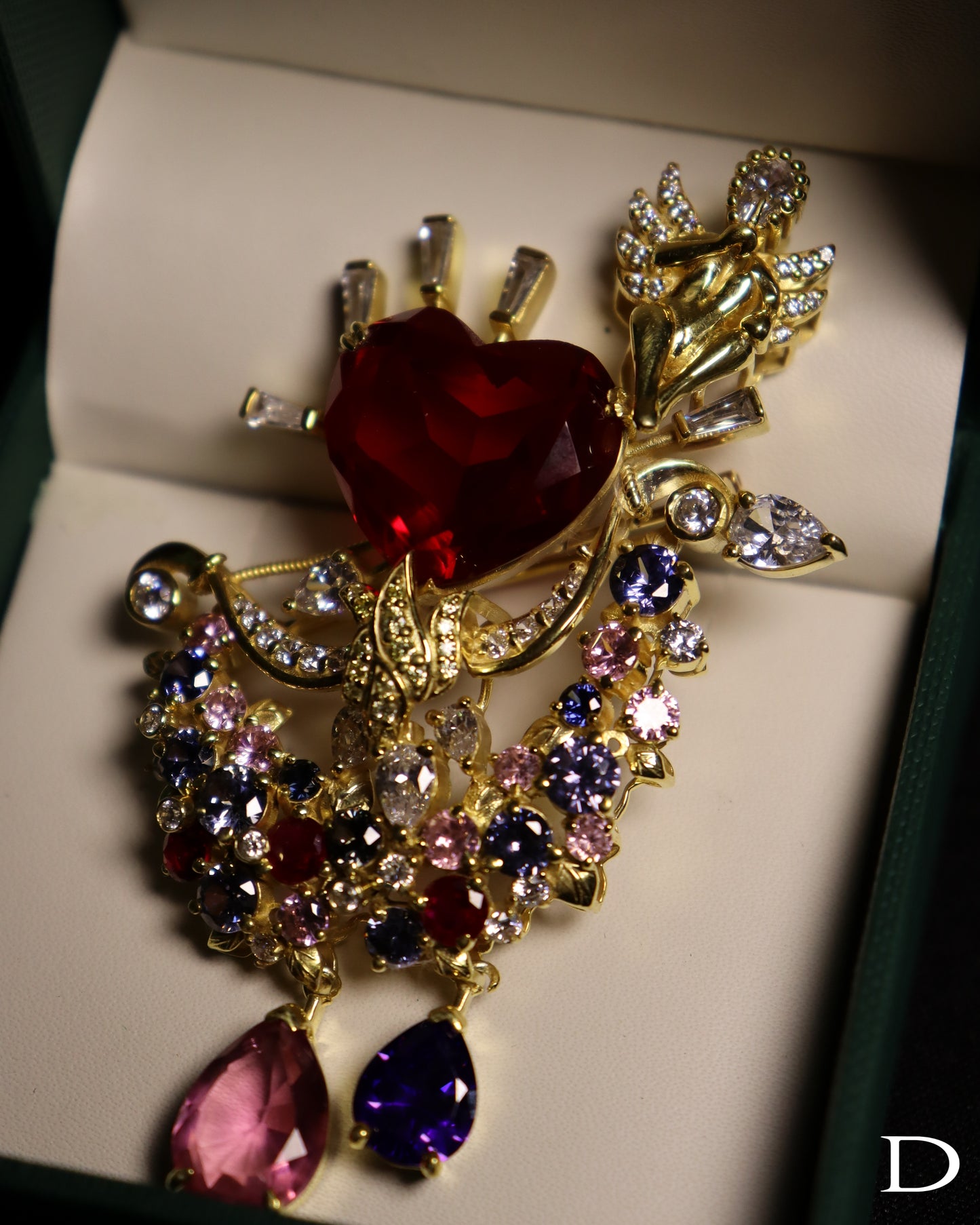 CUPID BROOCH