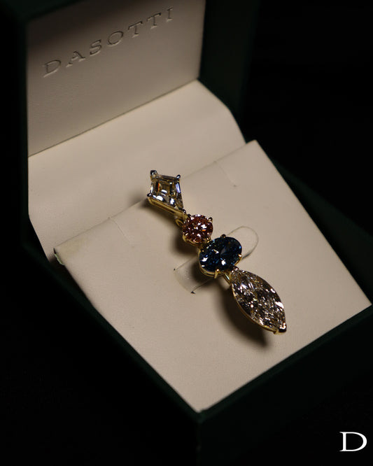 TUXEDO BROOCH