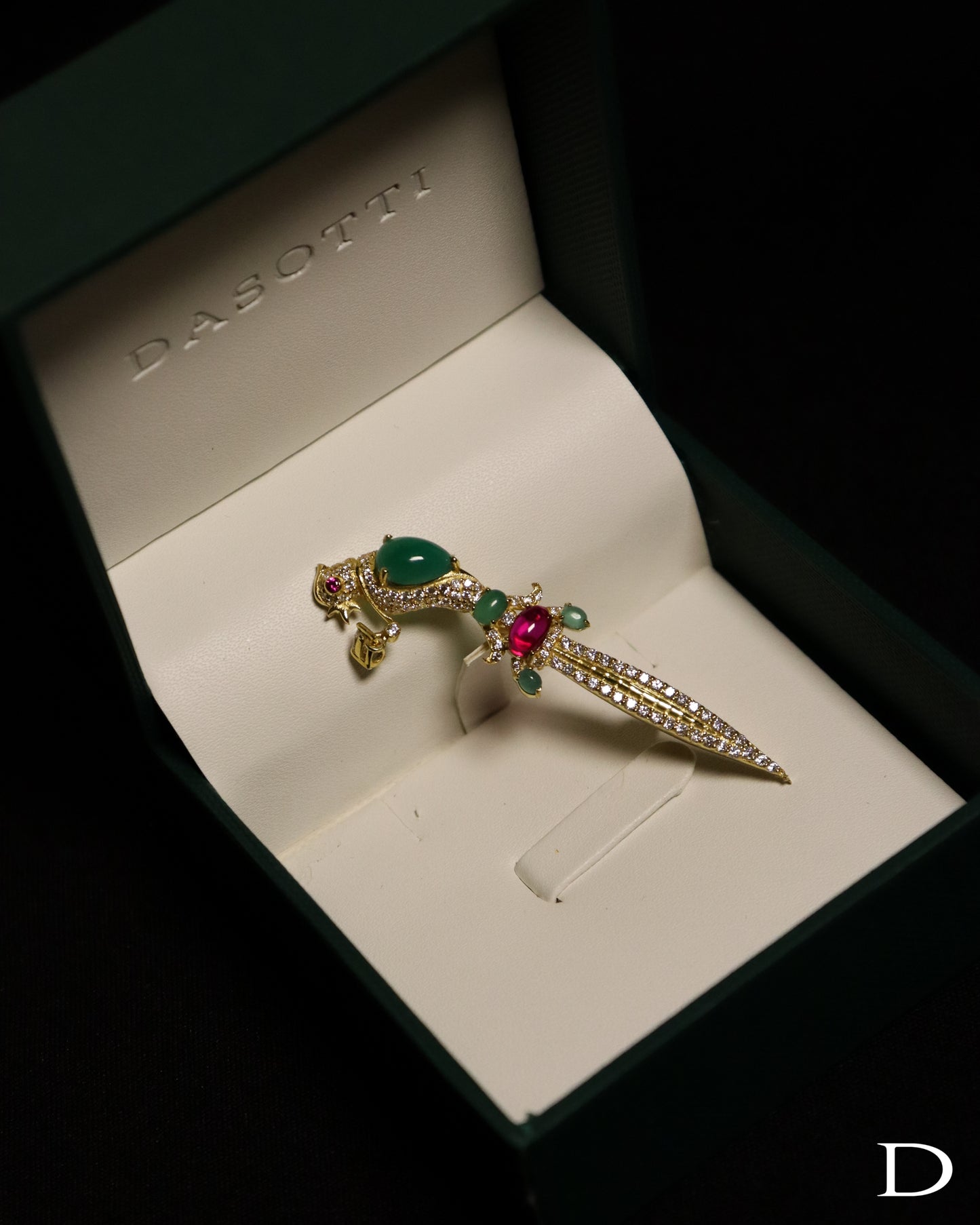 PAROT BROOCH