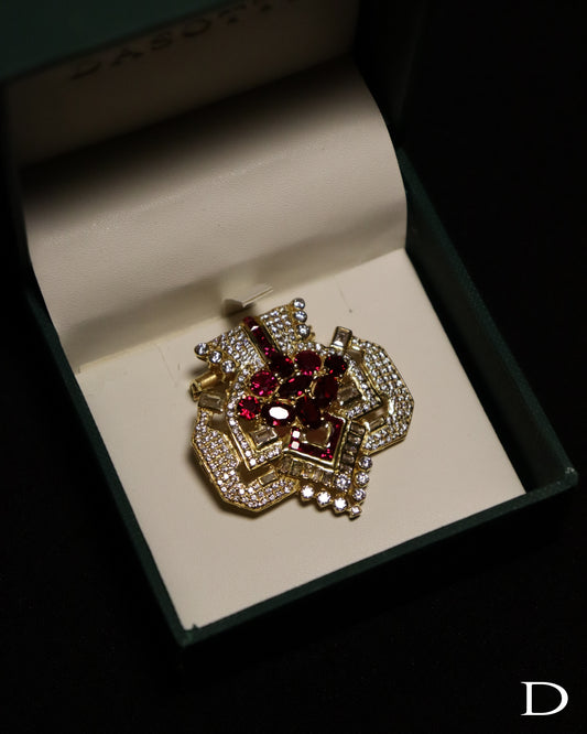 SAND SHIP BROOCH